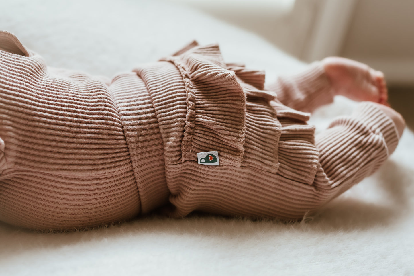 Bump Baby Imaging - Frill Pants - Pink