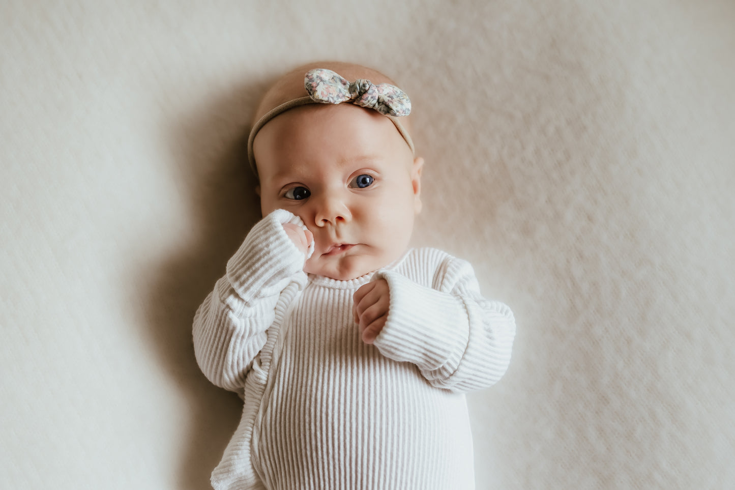 Bump Baby Imaging - Frill Onesie - White