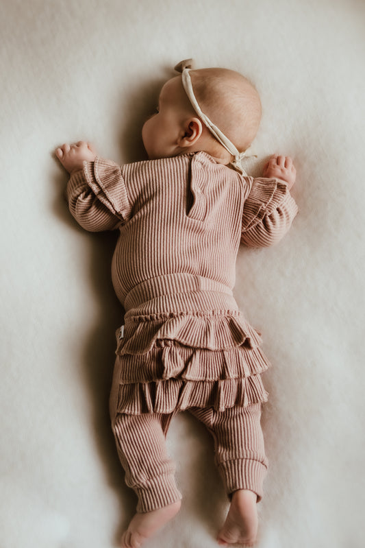 Bump Baby Imaging - Frill Pants - Pink